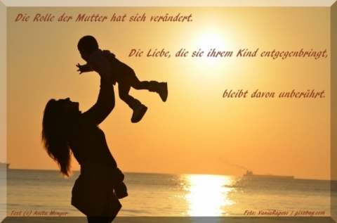 Bild mit Spruch zum Muttertag