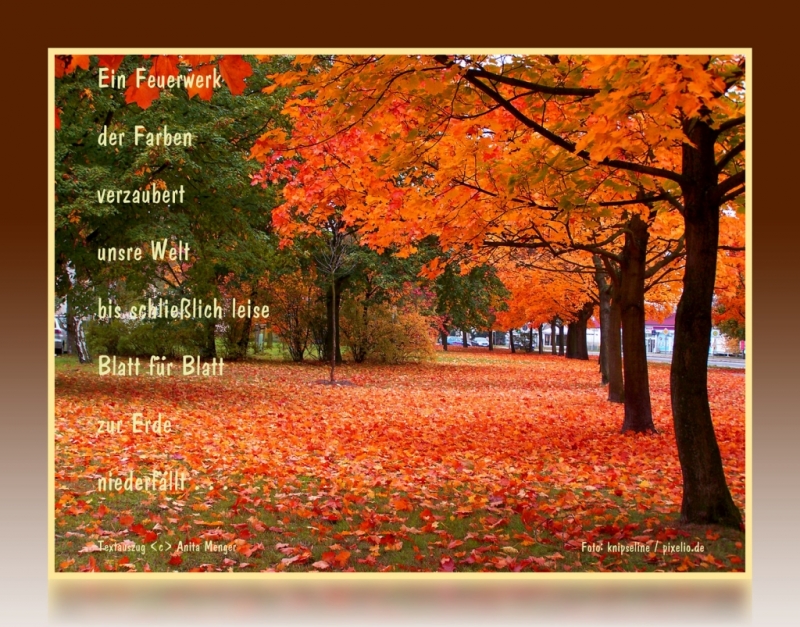 Herbstgedichte Meine Gedichte Zur Herbstzeit