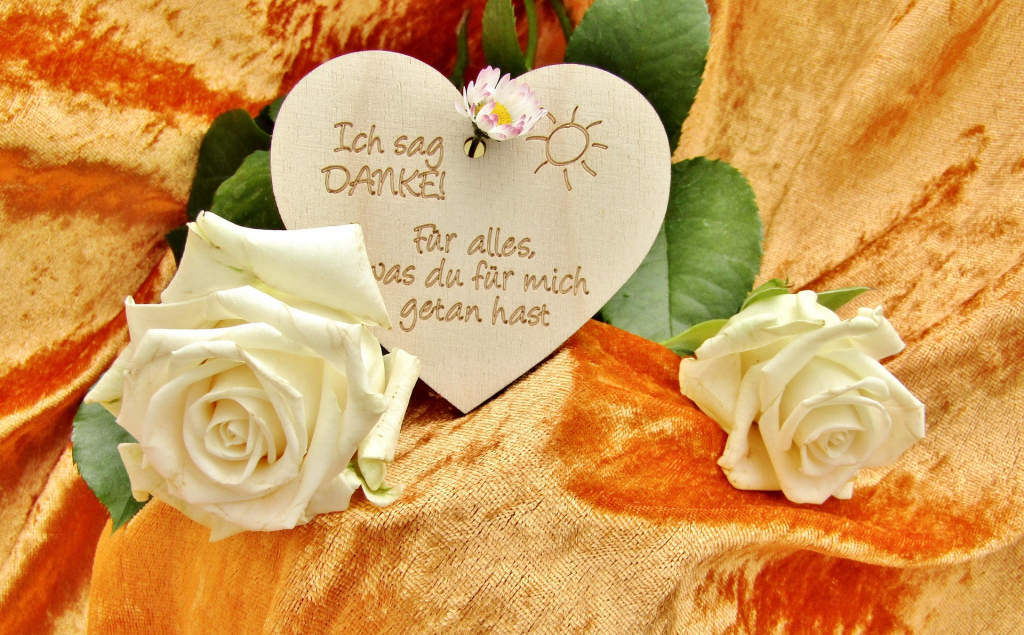 Muttertag Rosen und Herz